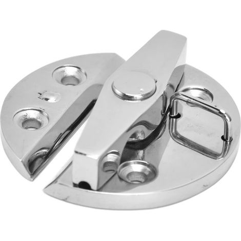 Charnière Ronde pour Trappe d'armoire de Bateau, Robuste, en Acier Inoxydable 316 de qualité Marine, Demi-cercle de 58 Mm de Diamètre pour Navires, avec 4 Vis, Utilisée pour les Couvercles (1/5)