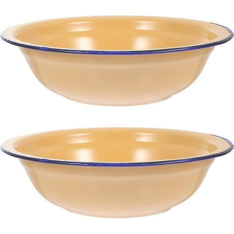 Bassine de rangement en émail pour usage domestique (1/3)
