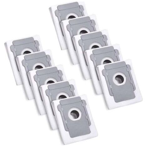 Lot de 10 sacs sous vide compatibles avec Roomba série I et J - Lot de 10 sacs sous vide pour aspirateur robot j5+ j6+ j7+ j8+ j9+ i1+ i2+ i3+ i4+ i5+ i6+ i7+ i8+