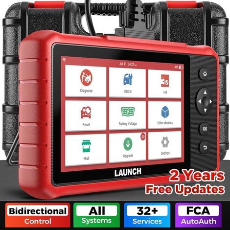 LAUNCH X431 CRP919X Lite - Valise diagnostic auto OBD2, 32 fonctions service, 2 ans de mises à jour