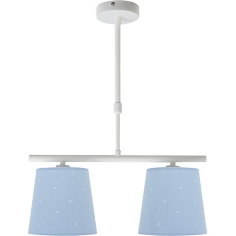 Lampe plafonnier abrila Conciencia blanc 39 cm métal