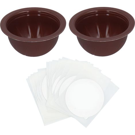 Porte-capsules de café 150ml avec feuille d'aluminium jetable pour machine Vertuoline GCA1 (1/5)