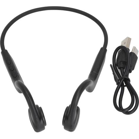 Kabellose Bluetooth-Knochenschallkopfhörer für Sport, Laufen, Fitnessstudio, Wandern und Radfahren (1/5)