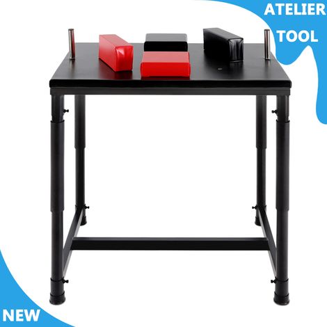 ATELIER Table de lutte de bras professionnelle à plancher Table de bataille de lutte de bras standard (1/5)