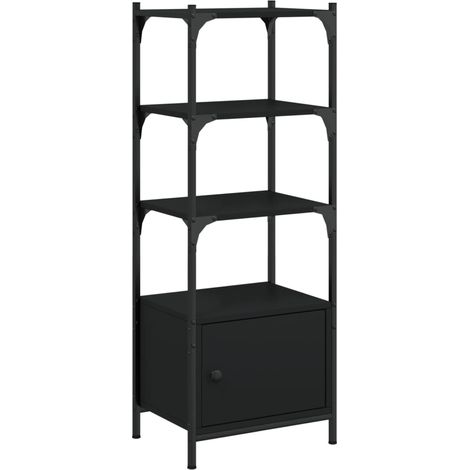 Maison Exclusive - Bücherregal 3 Fächer Schwarz 41x30x109,5 cm Ho
