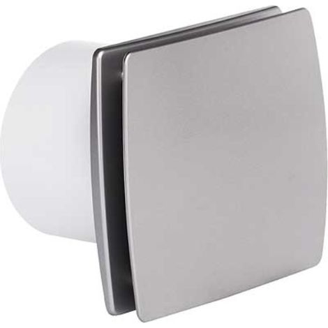 Aspiratore elettrico ø 100 con frontale chiuso grigio Vecamco