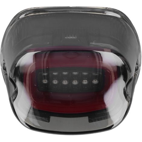 Feux Arrière LED 12V Clignotant Frein Plaque d'Immatriculation Lampe Haute Luminosité IP67 Étanche pour Moto Rétro (1/5)