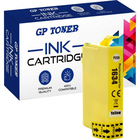 Cartouche d'encre jaune GP pour Epson E1634XL (1/5)