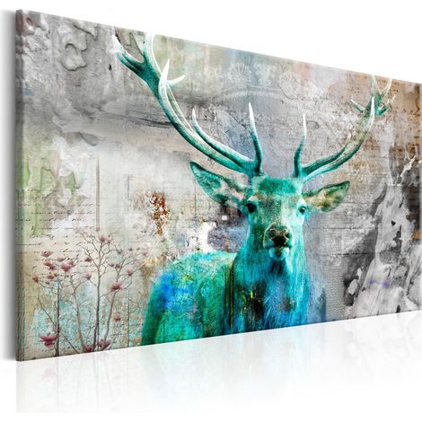 Quadro - Green Deer - 120x80 (1/4)