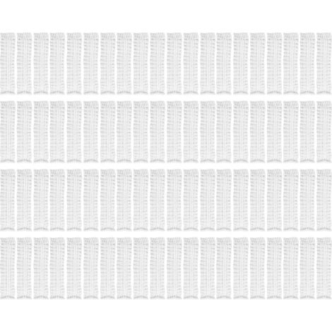 100 coussins d'oreille jetables extensibles, housses hygiéniques pour écouteurs, blanc, adaptées à la plupart des casques (1/5)