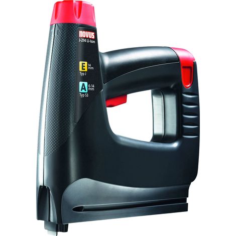 Agrafeuse sans fil J 214 Li-Ion 53 J L. agrafe 6-14 mm L. clou 14 mm NOVUS (1/5)