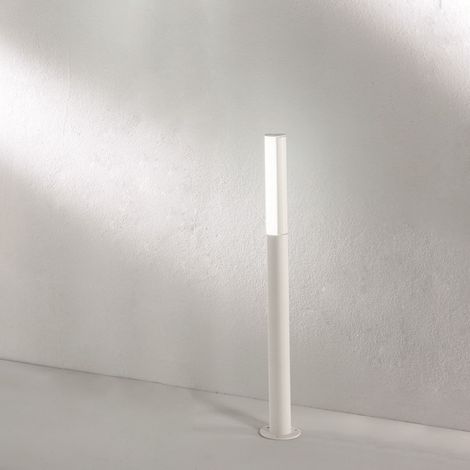 Paletto per esterni a LED in alluminio Bianco TOMMY H90 cm (1/3)