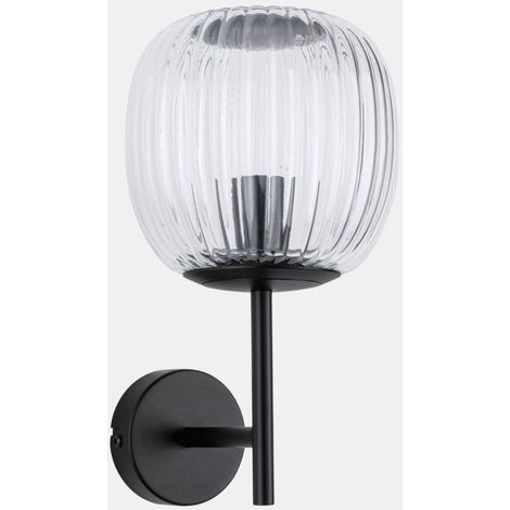 Paulmann Ruya aplique de pared negro IP44 diseño moderno