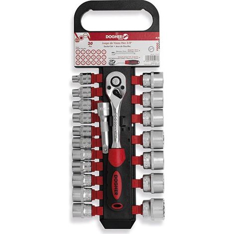 Satz à 20 Stk. Bi-Innensechskant 3/8  DOGHER 515-071