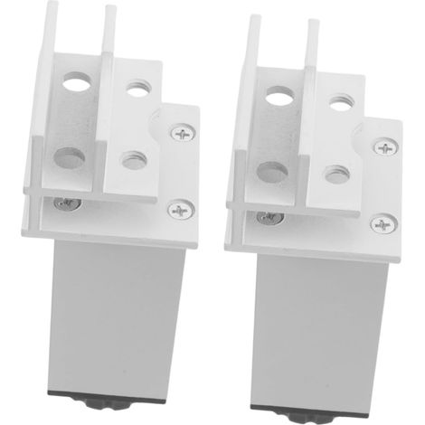 2 pinces pour panneau de verre, support de montage réglable à 90 degrés (1/5)