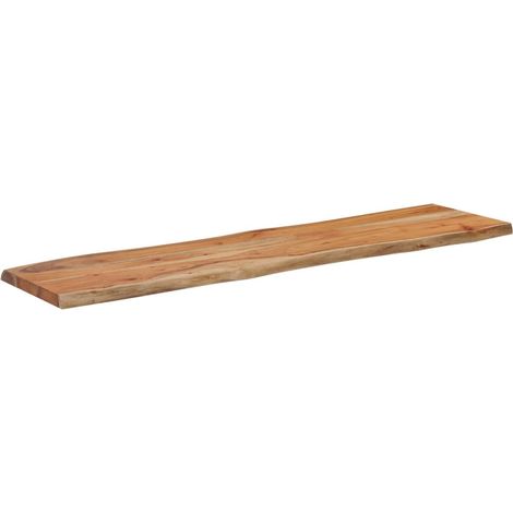 Dessus de table  Dessus de bureau  Plateau de table 160x40x2,5 cm rectangulaire bois massif acacia