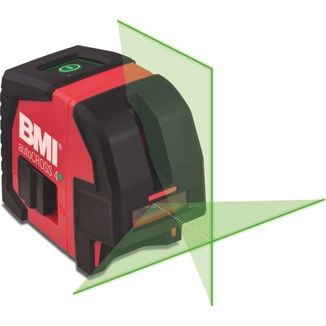 BMI Kreuzlinienlaser autocross 4-SET grüner Laser Grundgerät Empfänger Zieltafel