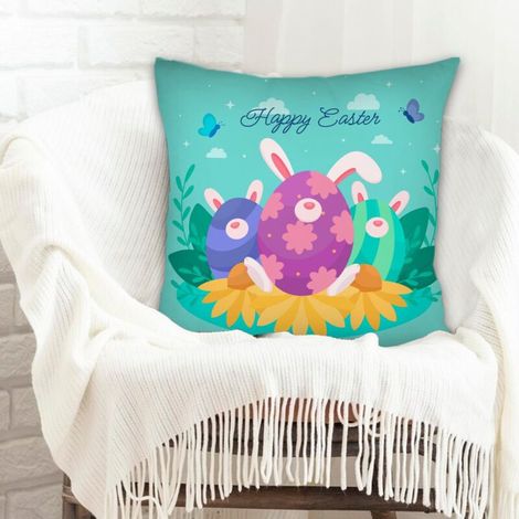 Housse de coussin de salon résistant au lavage pour petit ami, mari, fiançailles couples (1/5)