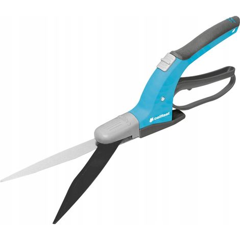 Ciseaux à gazon 40-405 - Rouge - Ergonomiques - Coupe précise - Tête rotative 360° (1/4)