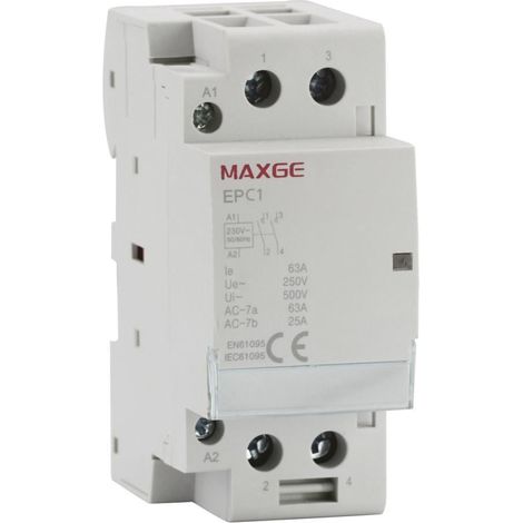 Contactor MAXGE 2P-63A-230V AC 2NO