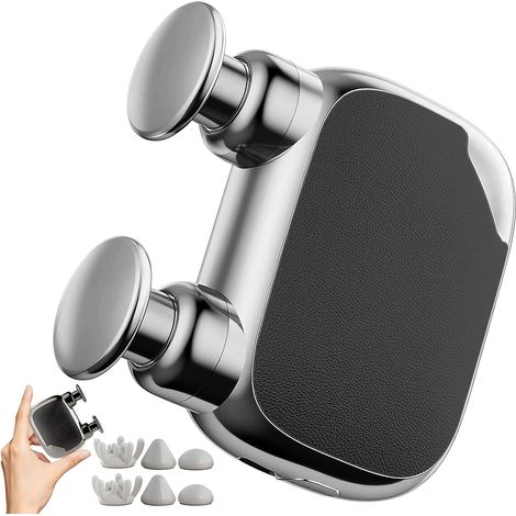 Mini Pistolet Massage Musculaire avec 2 Têtes, Silencieux (1/5)