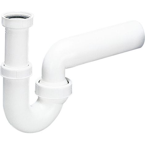 Siphon de tube 100/0 sans raccord pour appareils de lavage 11/4 xDN 40 (1/2)