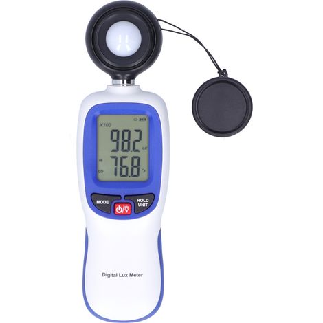 Luxmètre Bluetooth WT81B à affichage numérique, photomètre portatif de haute précision pour mesure d'éclairement, capteur de lumière portable avec écran LCD, appareil de test d'intensité lumineuse en (1/5)