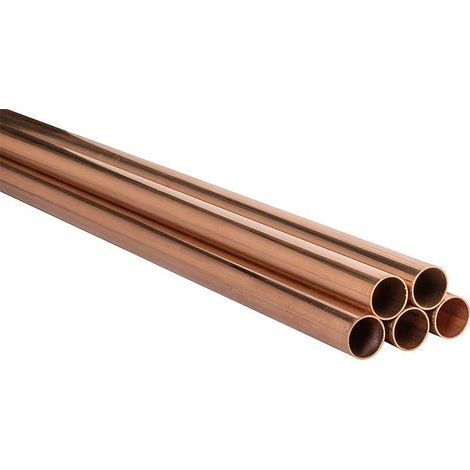Lot de 8 tubes cuivre en barres Ø42 - longueur 5 m