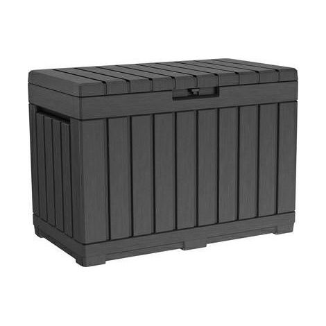 Keter Kentwood Box - 190L - 82,3x45,7x57,7cm - Anthrazit