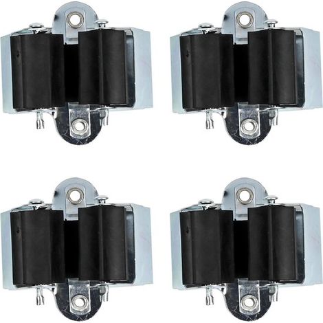 Porte-outils en plastique - Lot de 4 - Support d'outils mural (1/5)