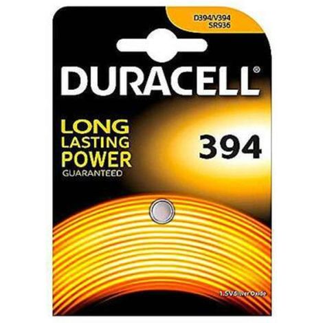 Pila a bottone Duracell 394 1 5 volt blister 10 pezzi