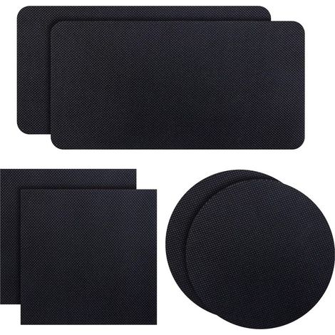 6pcs Kit de Réparation de Trampoline, 3 Styles de Patchs Autocollants pour Trampoline Accessoires de Trampoline pour Réparer Les Trous Ou Les Déchirures dans Les Tapis de Trampoline