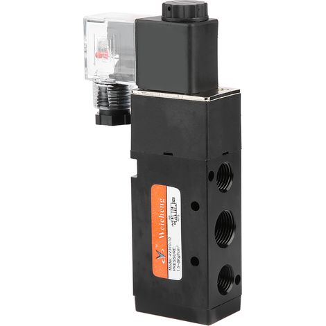 G3/8" Magnetventil 4V310-10 2-Wege 5-Port vorgesteuertes elektromagnetisches Ventil (AC220V) (1/5)