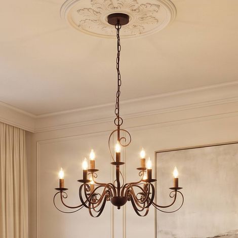 Ceiling Lightdimmable 'Caleb' made of Metal for Hallway (1/5)