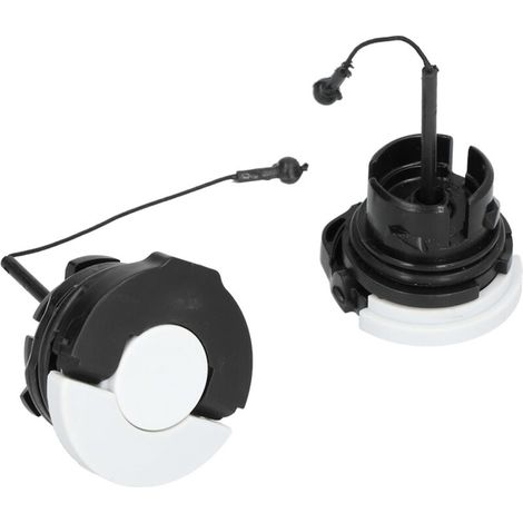 Set di 2 tappi per serbatoio carburante per motoseghe/decespugliatori STIHL MS210, MS250 e MS360. Coperchio per serbatoio carburante/olio motore.