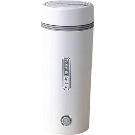 Bouilloire électrique chauffante 350 ml avec protection contre la surchauffe et arrêt automatique, idéale pour le bureau et le camping (prise américaine). (1/5)