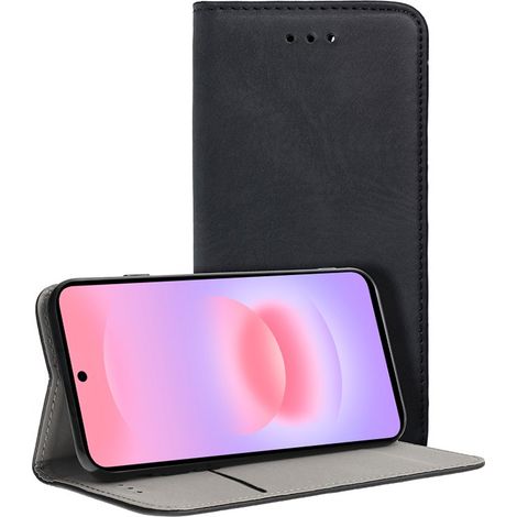 Funda COOL Flip Cover para Samsung A376 Galaxy A37 5G Liso Negro