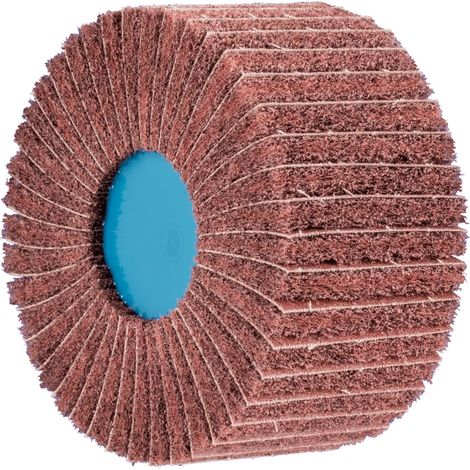 PFERD TOOLS POLINOX Vlies-Schleifrad PNZ Ø 100x50mm Gewinde M14 A180 für Feinschliff und Finish 5 Stk (1/5)