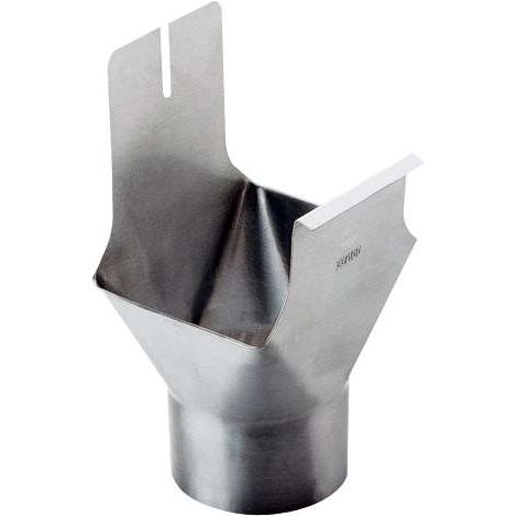 GRÖMO ZINK Einhangstutzen TITANZINK Kastenform 250/76, 62506 (1/2)