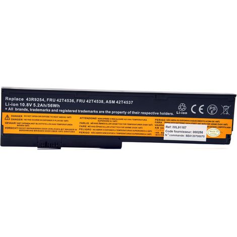 NX - Batterie tablette 10.8V 5200mAh - 42T483442T4835ASM42T4536ASM42T453743R (1/5)