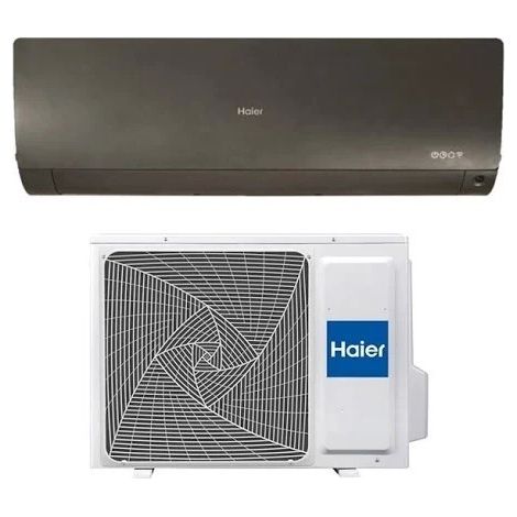 Haier Climatiseur Monosplit Flexis Plus Noir 9000 btu R-32 Wi-Fi Classe A+++ Cod. AS25S2SF1FA-MB3