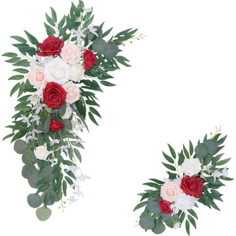 Arche de Mariage Fleurie pour Cérémonie en Extérieur (1/5)