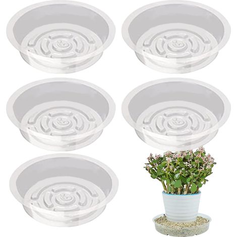 Blumenkompressen Kleine Blumenkästen 5 x Untersetzer für