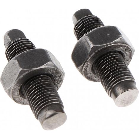 2 Stück Ventileinstellschrauben mit Muttern für 50-125cc Motorrad/ATV