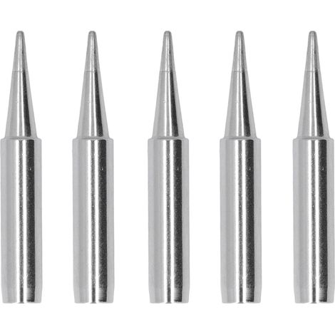 5 pièces de pointes de fer à souder en cuivre électroplaqué, embouts de soudage à chauffage interne pour Hakko 936 (900M-TB) (1/5)
