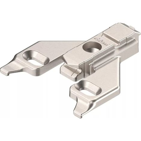 Embase pour charnière - Blum - Cadre - Pour vis bois ø 3,5 mm - Trou oblong - Zamak - 0 mm