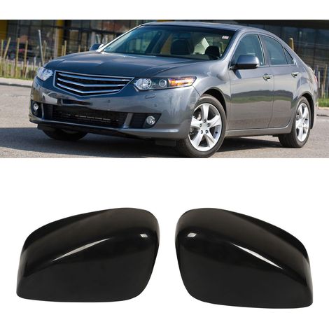 Ein Paar glänzend schwarze Spiegelkappen für Honda Accord 2008-2012 (Lieferung in einem PE-Beutel) (1/5)