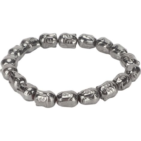 Bracelet en Pierre d'Énergie Volcanique Magnétique avec Ions Négatifs pour Yoga et Méditation (1/5)