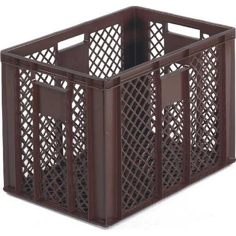 Bac Ajouré 600 x 400 x 410 mm Marron - Matériel CHR Pro