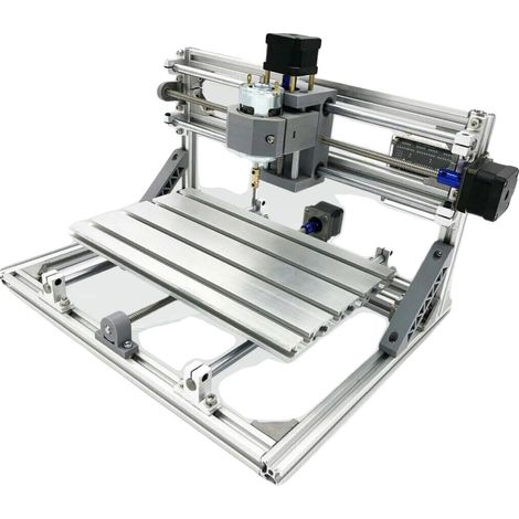 Máquina de grabado láser, control CNC, compatibilidad con diversos materiales, fresadora Just 3018. (1/2)